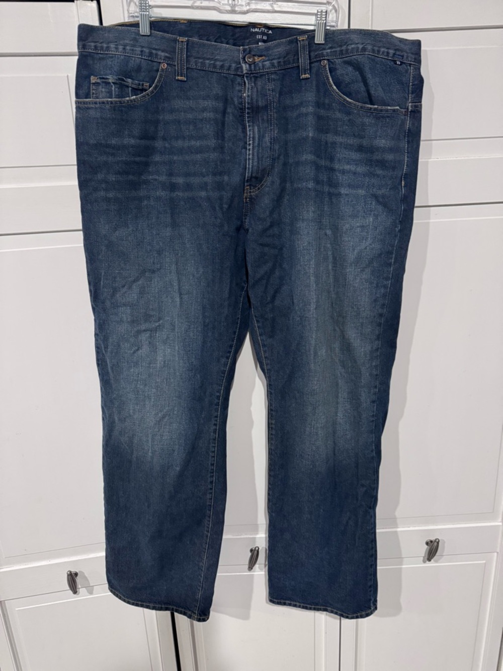 Nautica Men’s Indigo Straight Jeans